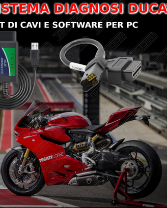 Diagnosi per PC moto Ducati dal 09 in poi