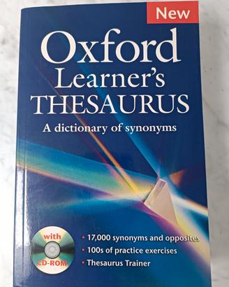 Dizionario inglese  dei sinonimi monolingue