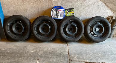 Ruote Invernali per BMW Serie 1 + catene e kit