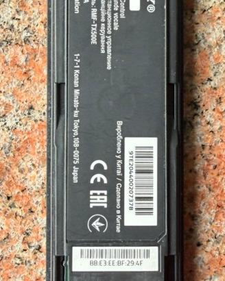 Telecomado TV Sony oled A8