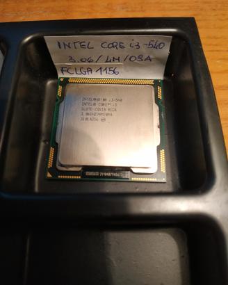 Intel core i3 540 3.06Ghz socket  FCLGA1156