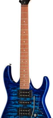 IBANEZ GRX70QA TBB Transparent Blue Burst

