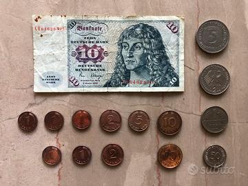 Banconote e monete Tedesche
