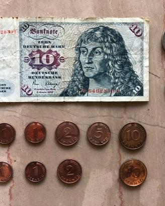 Banconote e monete Tedesche