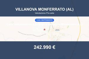 Immobile in asta di 694 m² con box auto a Villanov