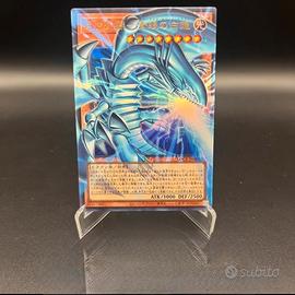 Drago bianco occhi blu overframe ultra raro