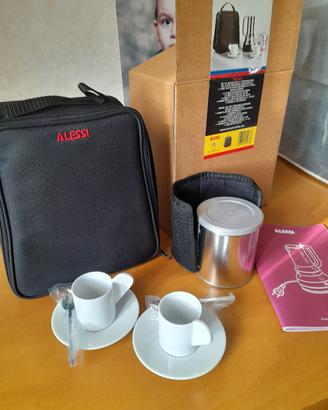 Caffettiera elettrica set da viaggio Alessi
