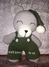 🐺 Lupo Avellino – Amigurumi fatto a mano 🧶

