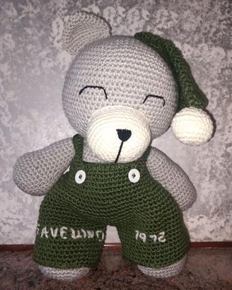 🐺 Lupo Avellino – Amigurumi fatto a mano 🧶
