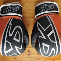 GUANTONI SK STRIPE 2 ARANCIO CON BENDAGGI SK 3.50