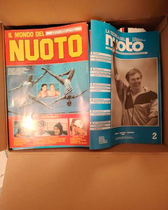 Riviste Il mondo del nuoto e La tecnica 