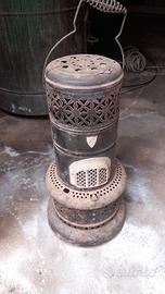 Stufa inglese antica portatile