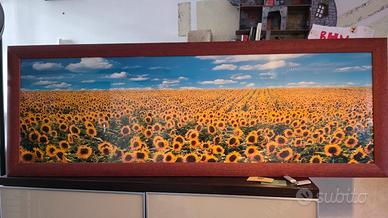 quadro con girasoli