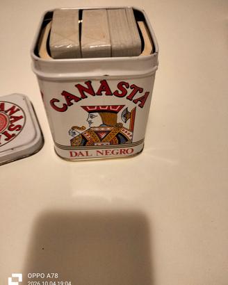 set carte canasta vintage