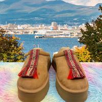 Pantofole invernali UGG Tazzle, Castagna Taglia 38