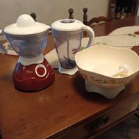 frullatore spremiagrumi e portafrutta 