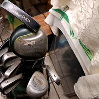sacca da golf  completa di mazze