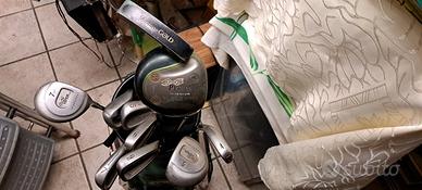 sacca da golf  completa di mazze
