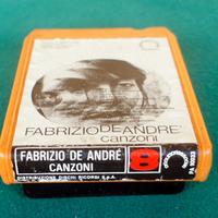 Fabrizio de Andre' stereo 8 "canzoni"