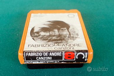 Fabrizio de Andre' stereo 8 "canzoni"