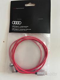 USB Type-C charging cable set Audi
