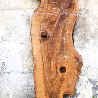 Asse di ulivo Salentino lettera "S"