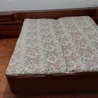 Letto matrimoniale + specchio + settimino