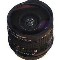 obbiettivo fisheye 16 mm. russo per nikon f