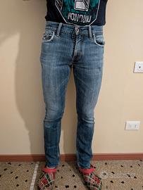 Jeans Melting Pot Blu Taglia 30x34