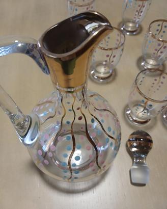 Set bicchieri vintage anni '60