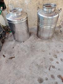 2 RECIENTI PER OLIO DA 50 LT
