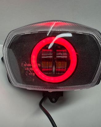FARO FANALE LED ANGEL EYE ROSSO VFACE V FACE