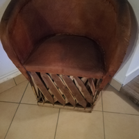 Poltrona pelle di canguro