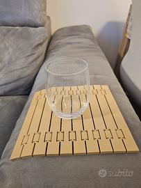 Vassoio flessibile da divano - Porta bicchiere e s