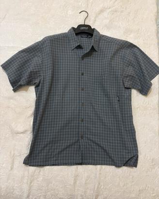 Camicia patagonia a quadri grigia taglia m