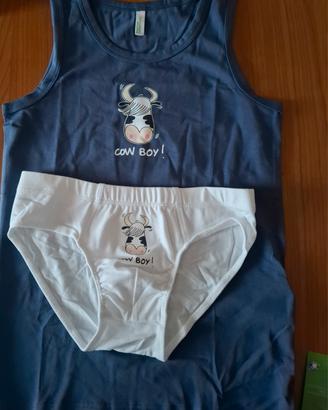 Completo intimo per  bambino taglia S Benetton 