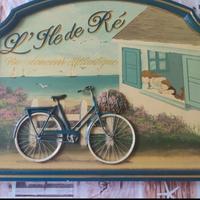 Quadro Vintage Francese "Country Corner"