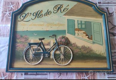 Quadro Vintage Francese "Country Corner"