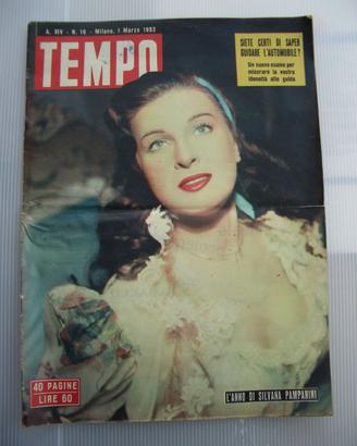 Rivista Tempo del 1 marzo 1952