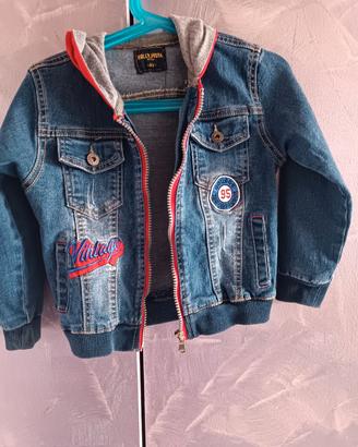 giubbino jeans  4 anni 