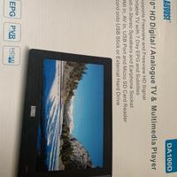August da100d televisore portatile