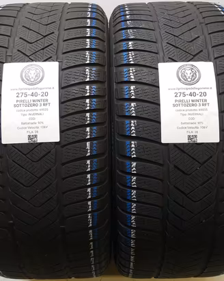 2 GOMME 275 40 20 PIRELLI A69035