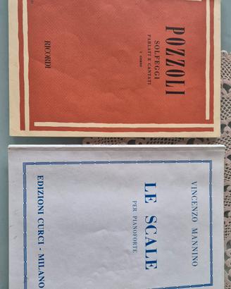 libri per pianoforte 
