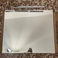 Specchio bagno a led 80x70