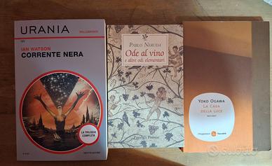 Corrente nera, Ode al vino e Yoko Ogawa