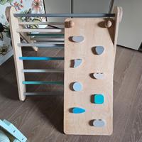 Parete arrampicata bambini