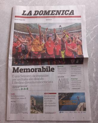 GIORNALE TICINO LA DOMENICA SVIZZERA BATTE ITALIA