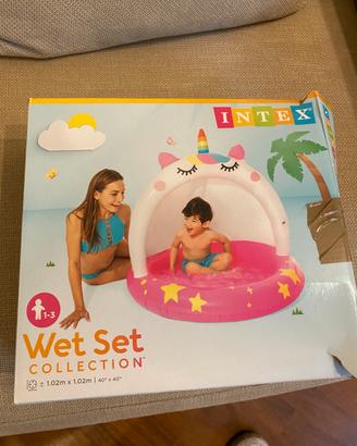 Piscina gonfiabile Intex “Caticorn” 102x102cm