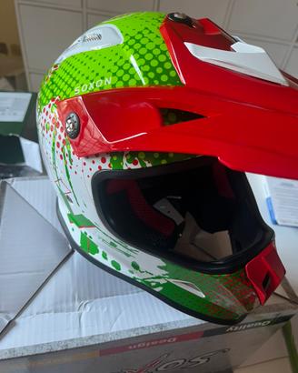 Casco saxom motocross enduro off road quad