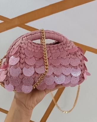 borse uncinetto clutch